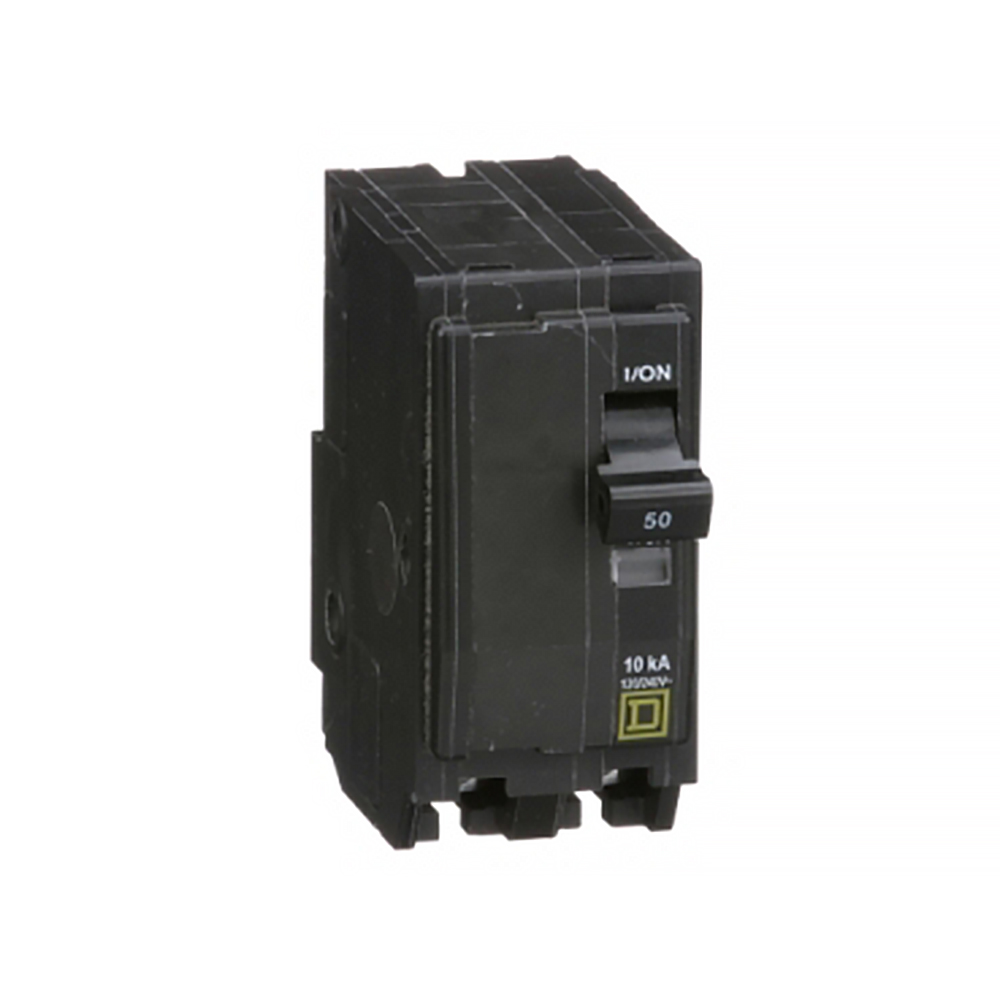 Schneider Electric Square D QO Molded Case Plug-In Circuit Breaker 50A from GME Supply